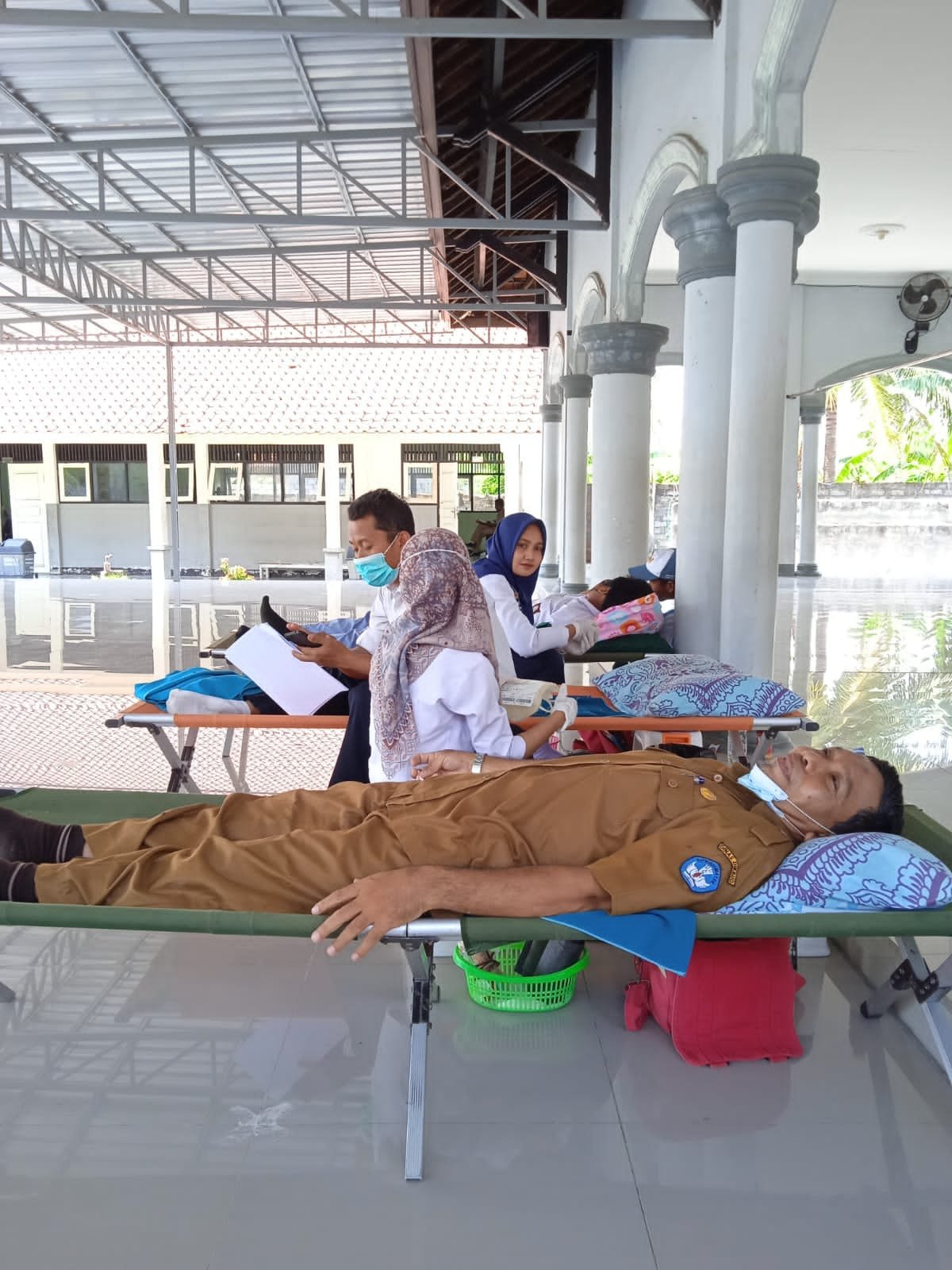 Kegiatan Donor Darah oleh PMI Kabupaten Lombok Timur